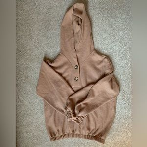 Lush fleece hoodie